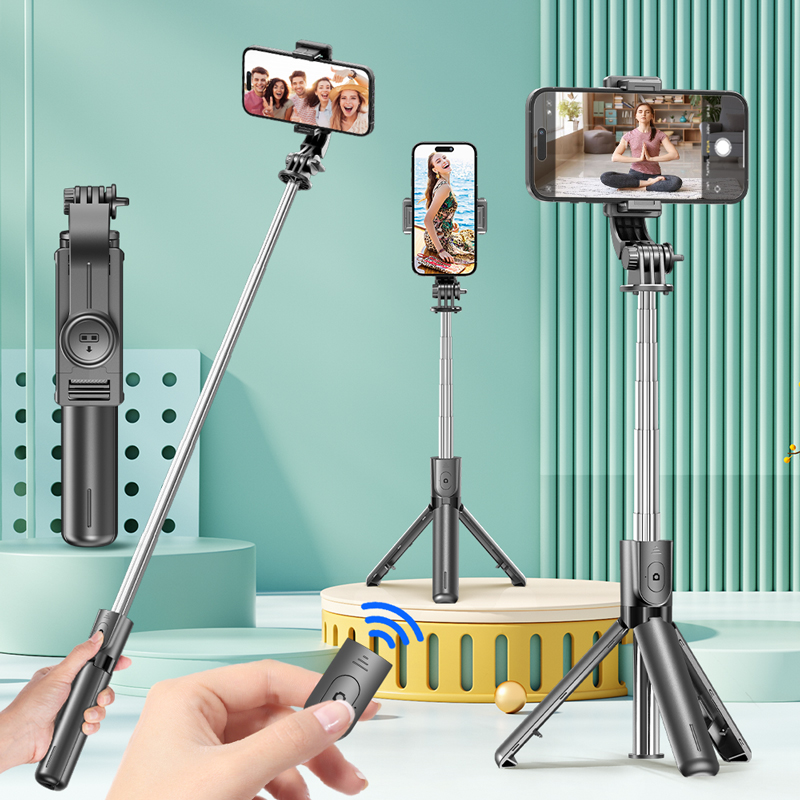 Smart Tv Stick - Tripé selfie stick com controle remoto