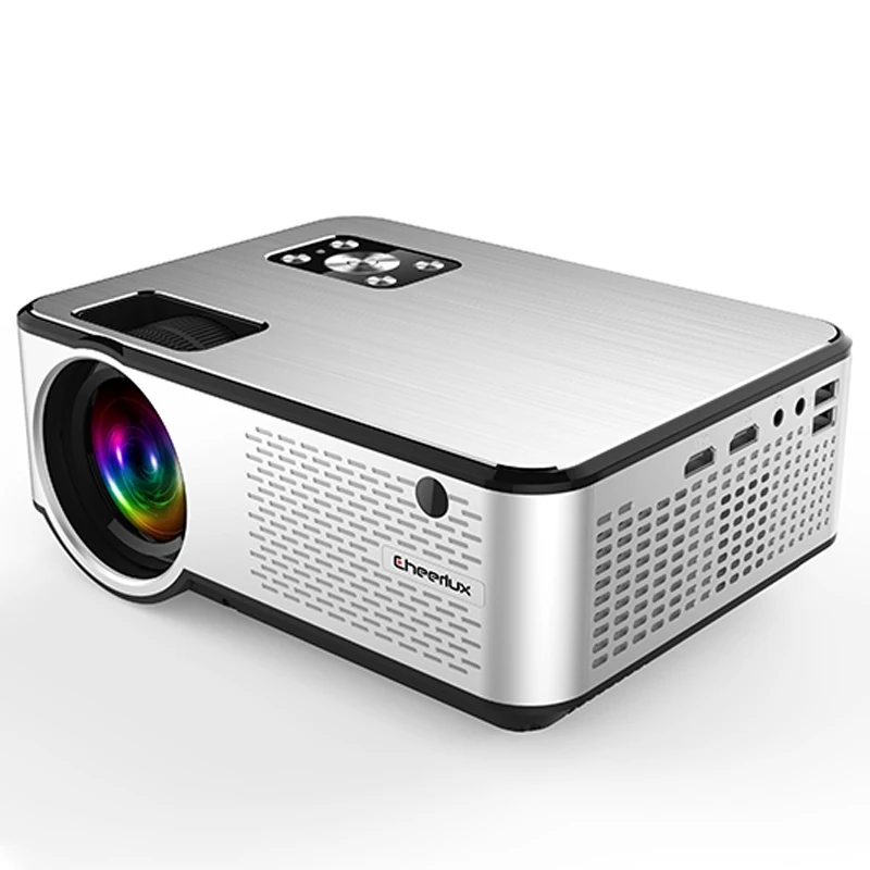 Home Cinema Portable - Projetor Inteligente Cheerlux C9 Mini 4K