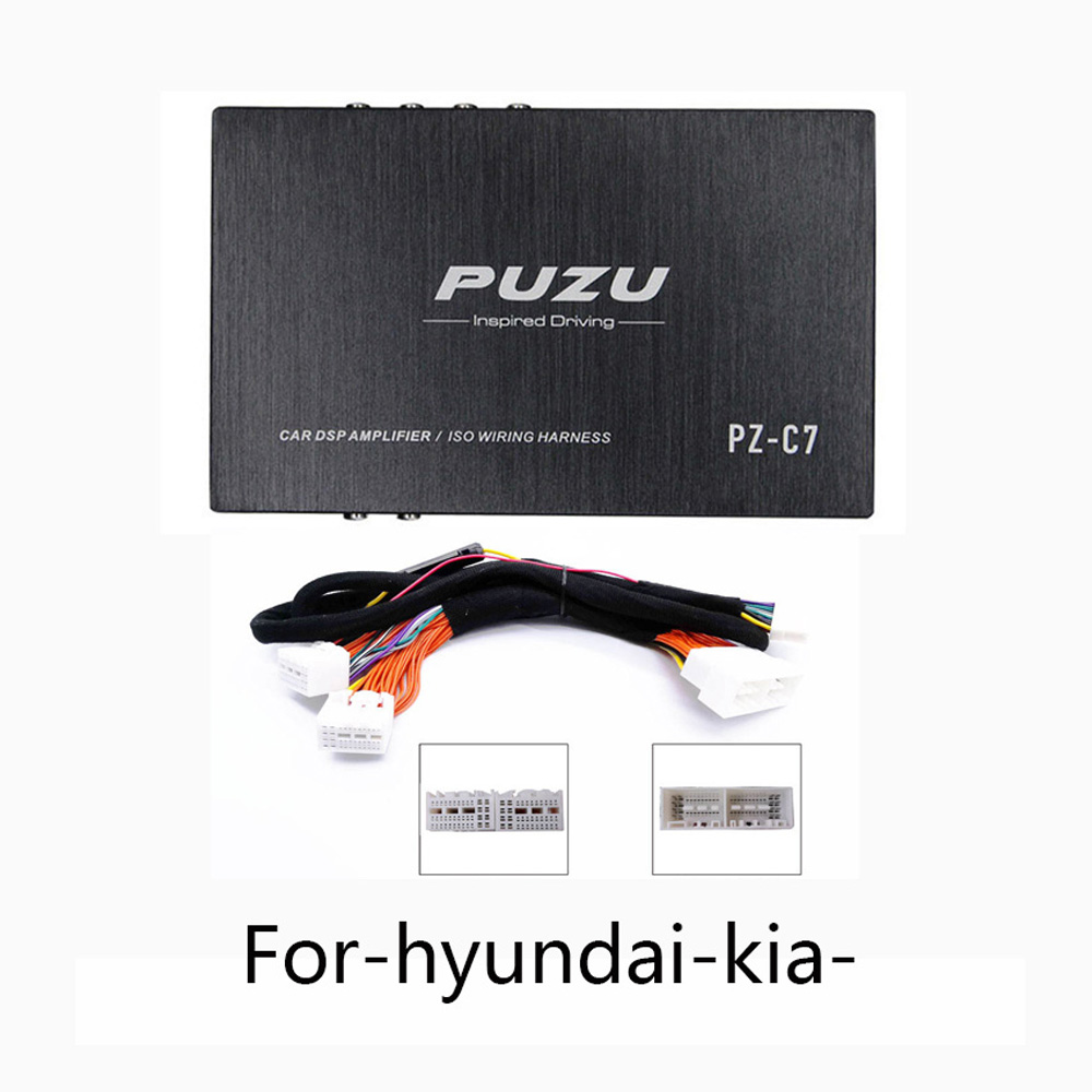 Home Cinema Audio System - Chicote de Fiação PUZU PZ-C7 4X150W