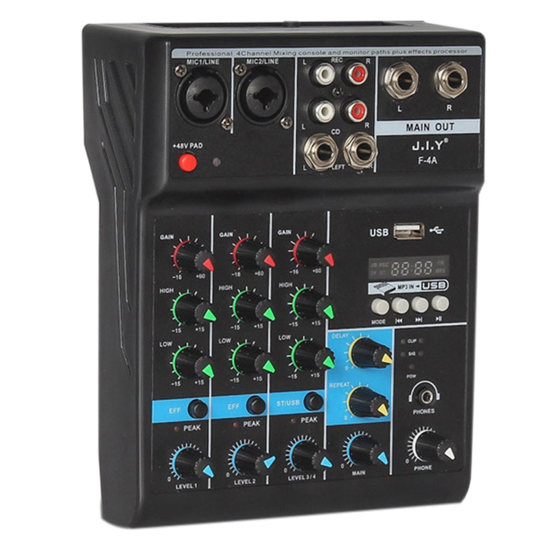 Home Cinema Video Processor - Mixer de áudio profissional de 4