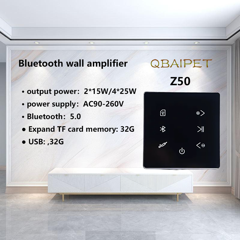 Home Cinema Mini - Amplificador de parede bluetooth sistema de