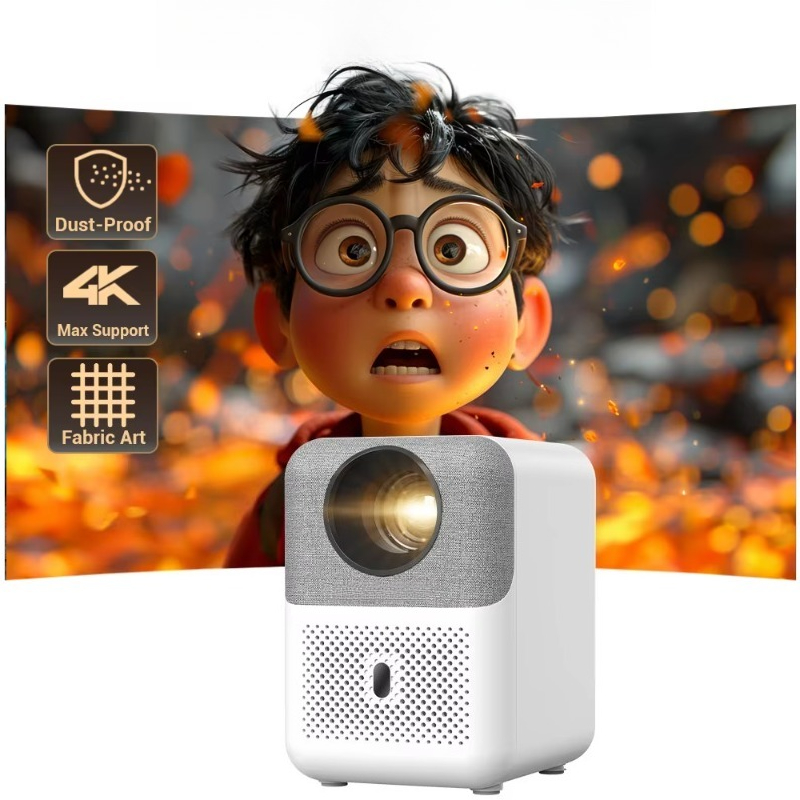 Home Cinema Mini - Projetor Mini Smart BYINTEK LOVE U4