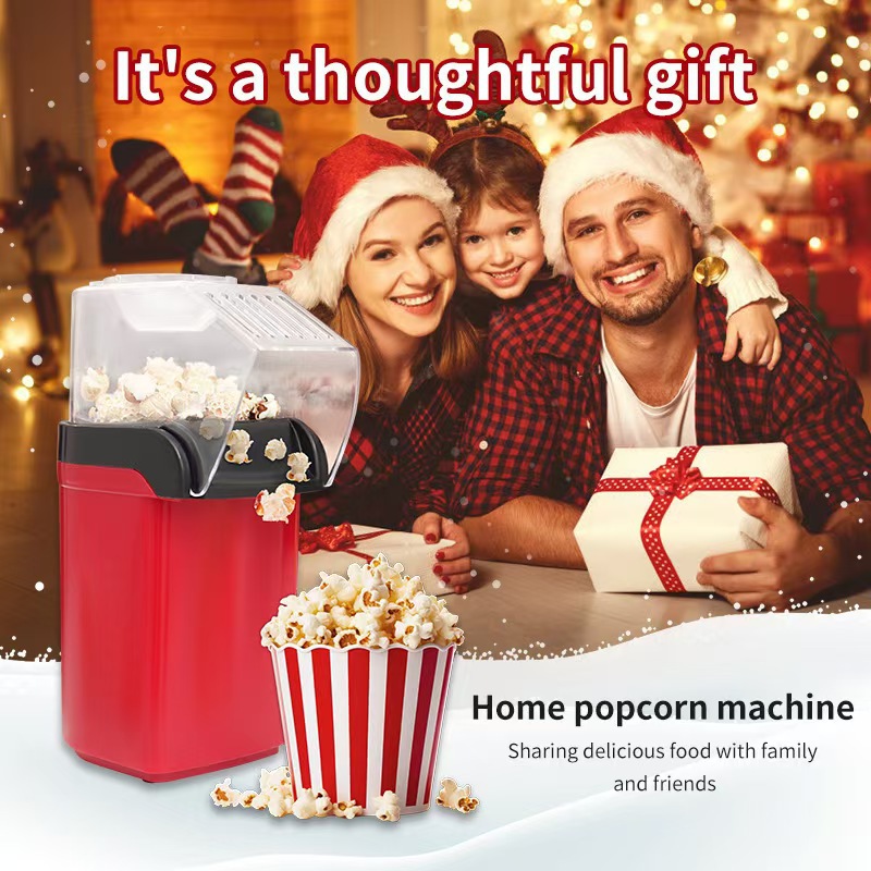 Popcorn Machine Home - Máquina de Pipoca Elétrica Portátil Mini,