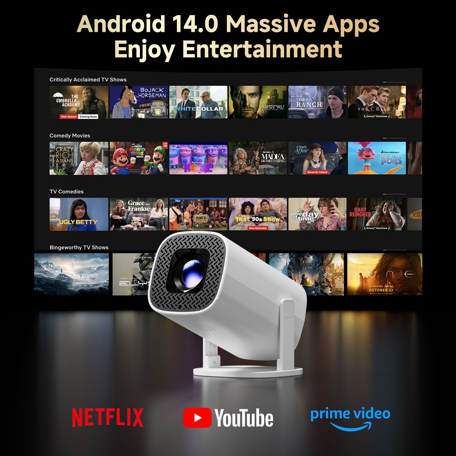 HONGTOP P30PRO Mini Projetor I - Home Cinema Mini avaliação e preço