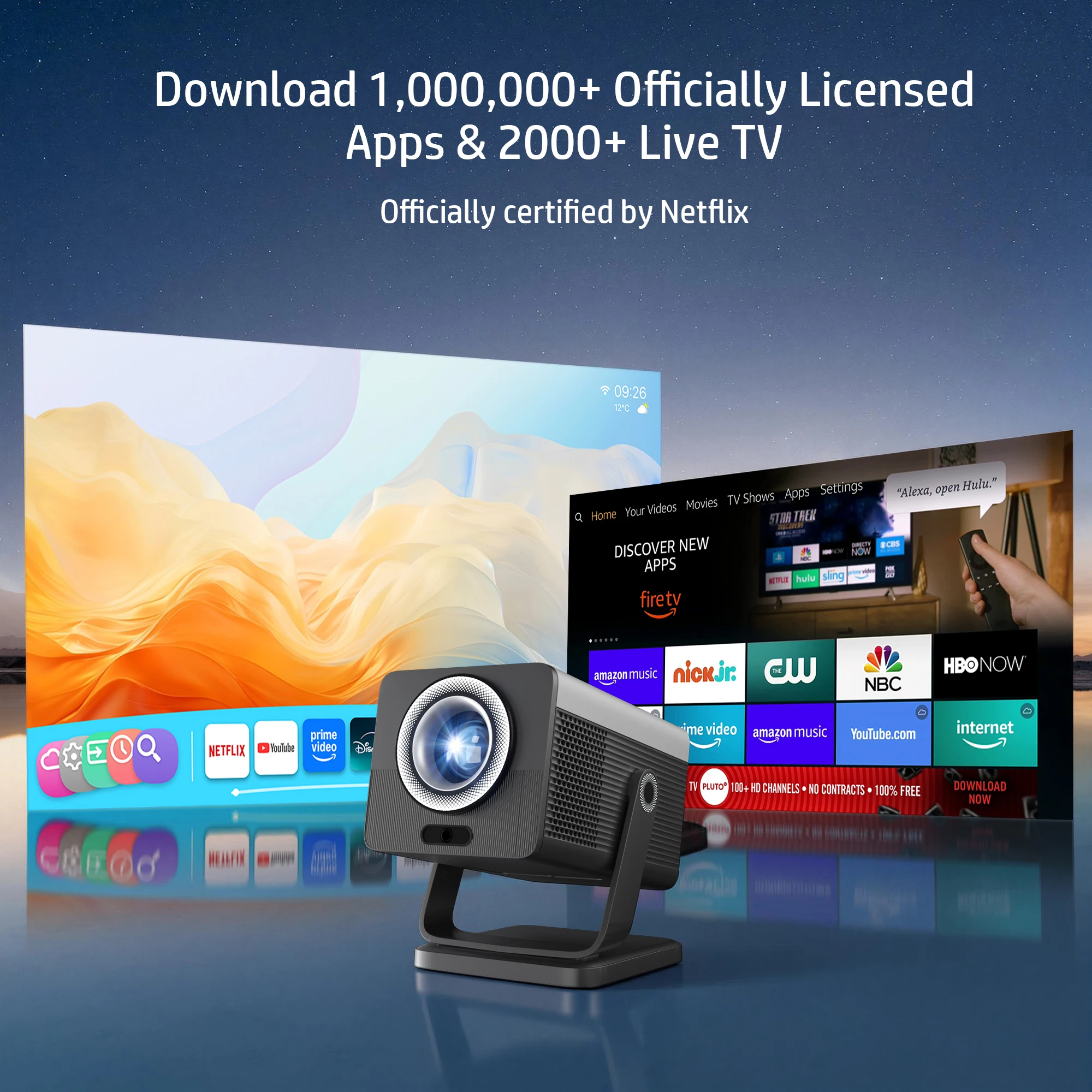 Projetor HP MC450, Licenciado  - Netflix Home Cinema avaliação e preço