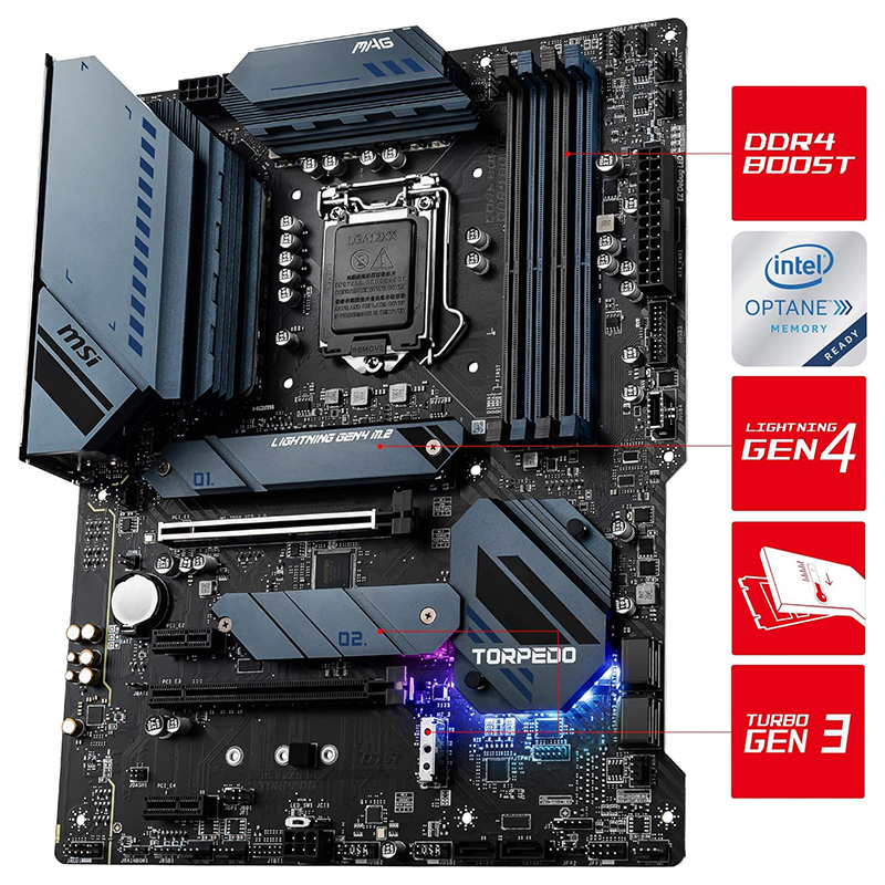 Placa-mãe para jogos MSI MAG Z - Home Cinema Video Processor avaliação e preço