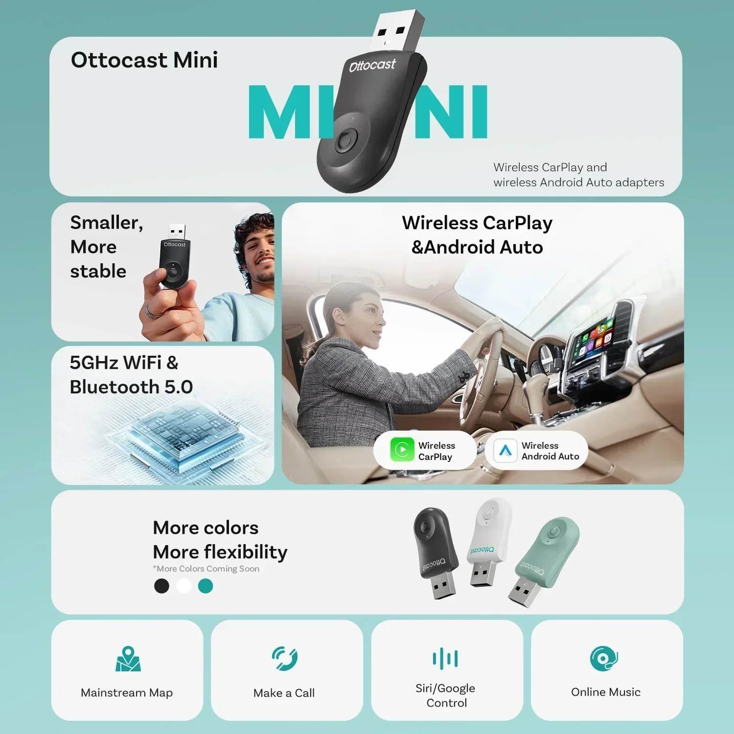 Otocast mini 2 em 1 com fio pa - Smart Tv Stick avaliação e preço