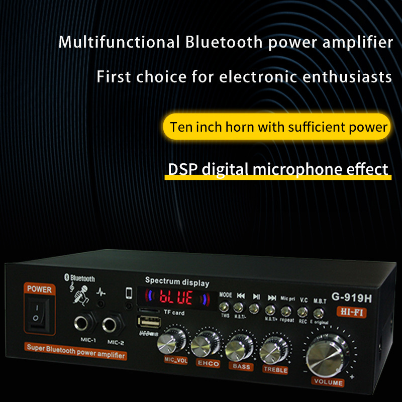 G-919H 1000w amplificadores de - Home Cinema Audio System avaliação e preço
