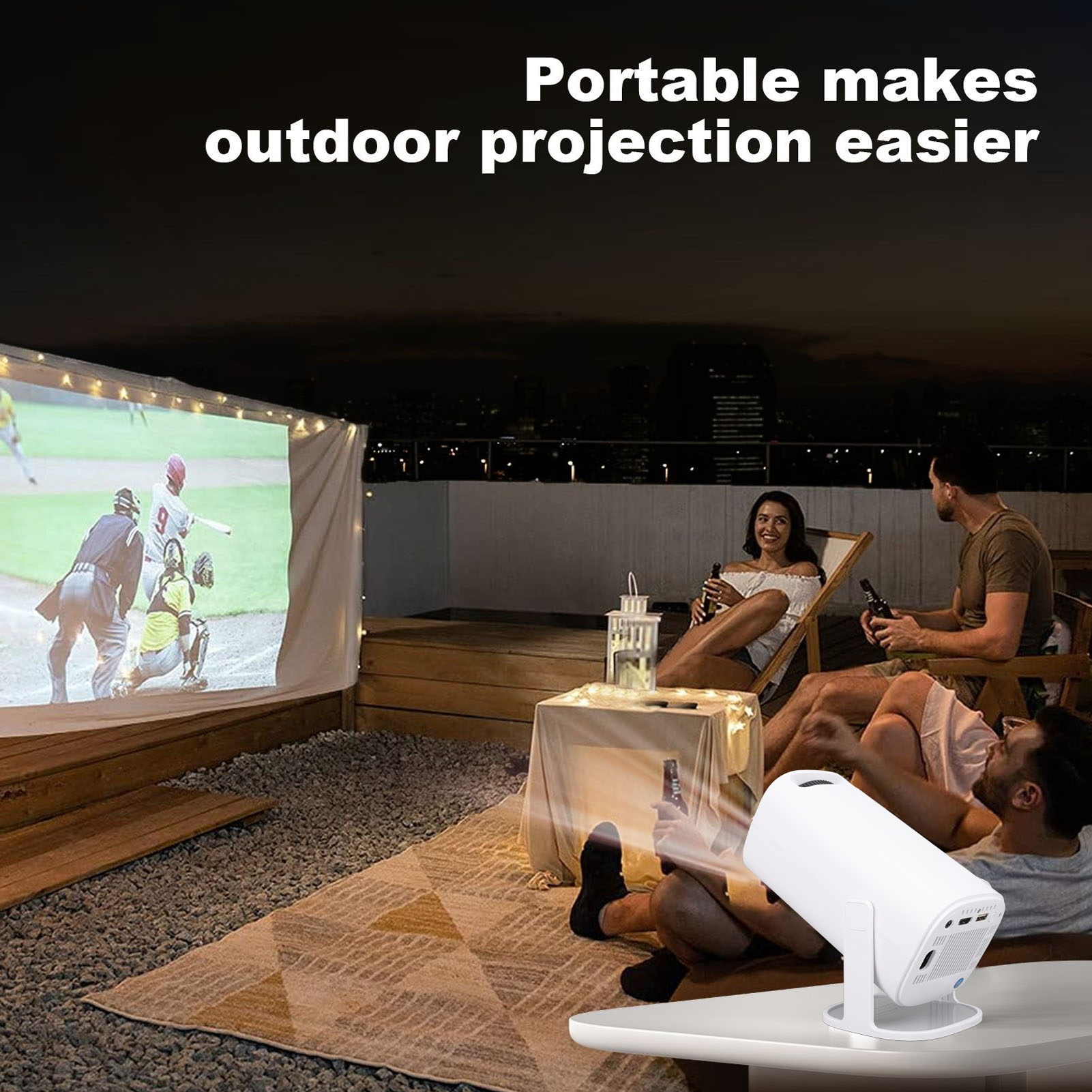 Projetor LED P30 1080P FHD 4K  - Home Cinema Mini avaliação e preço