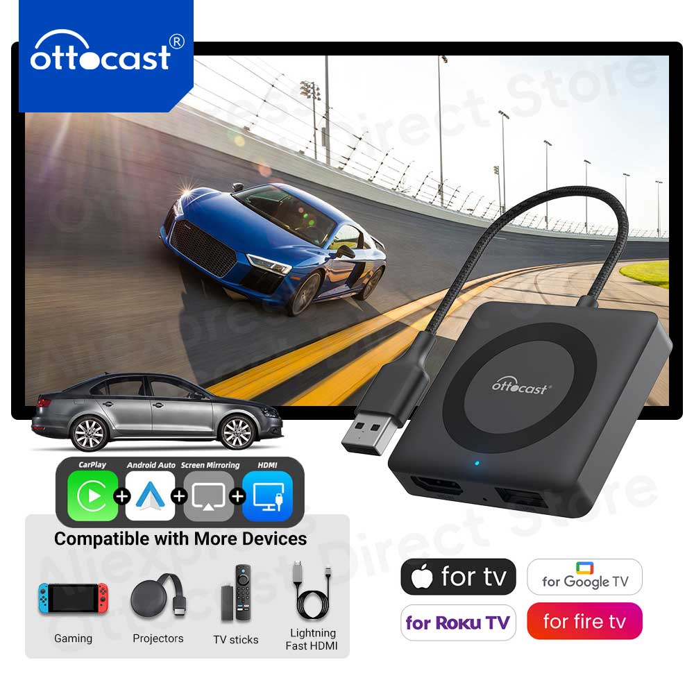 Ottocast carro tv mate pro max - Smart Tv Stick avaliação e preço