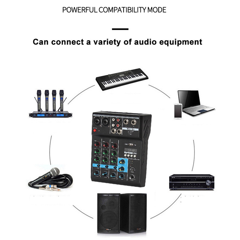 Mixer de áudio profissional de - Home Cinema Video Processor avaliação e preço