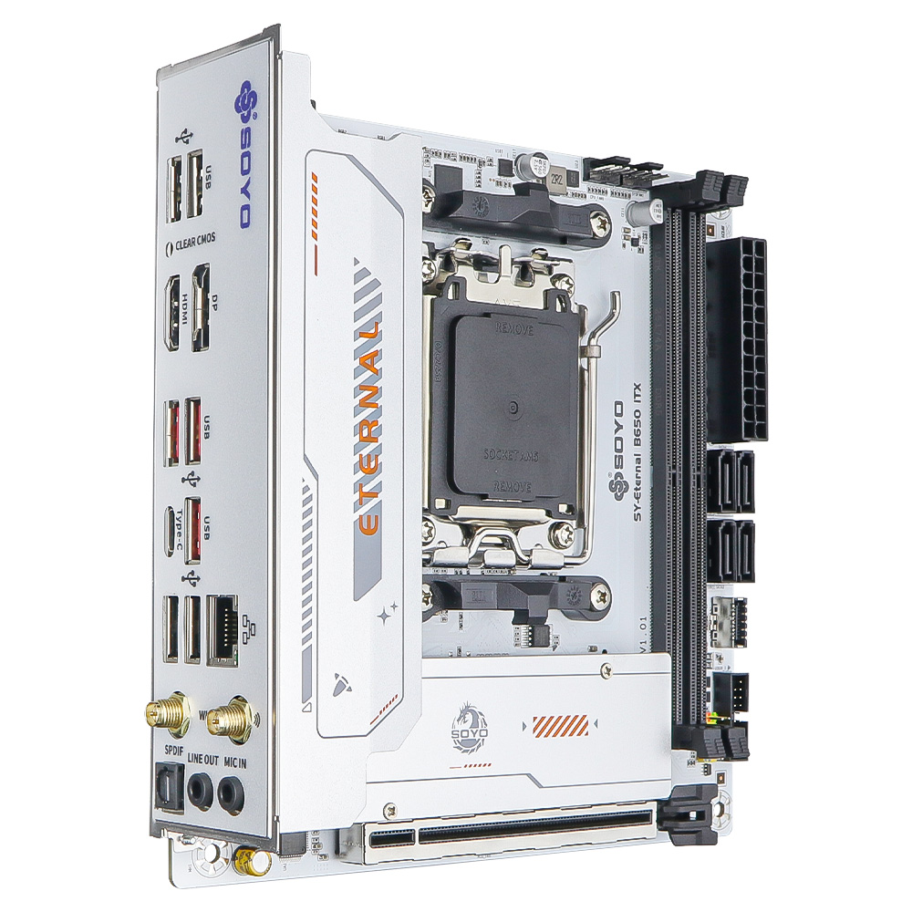 Soyo b650itx amd mini placa-mã - Home Cinema Video Processor avaliação e preço