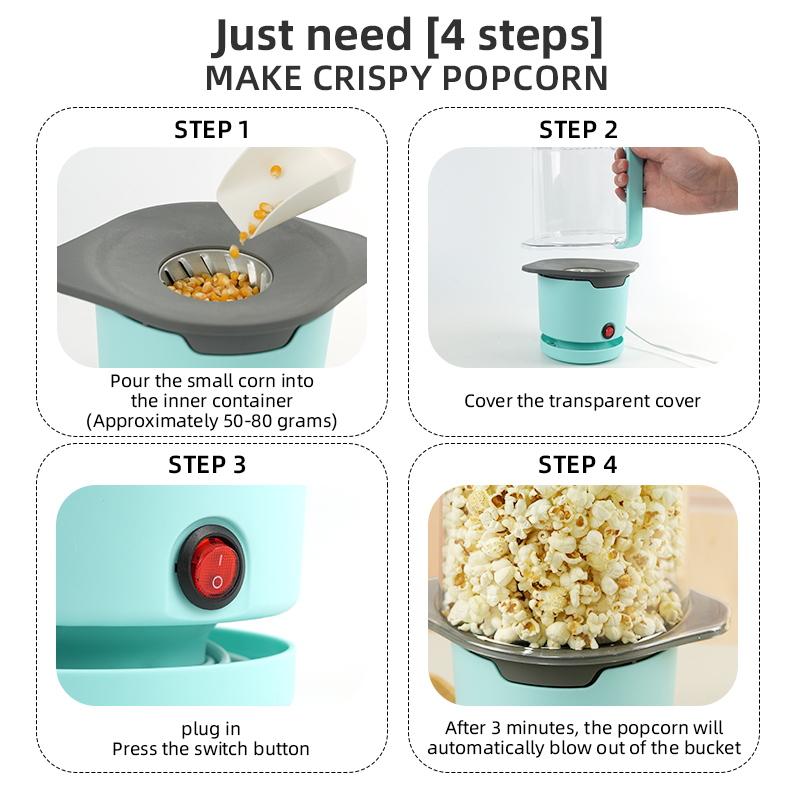 Máquina de Pipoca Doméstica Sa - Popcorn Machine Home avaliação e preço