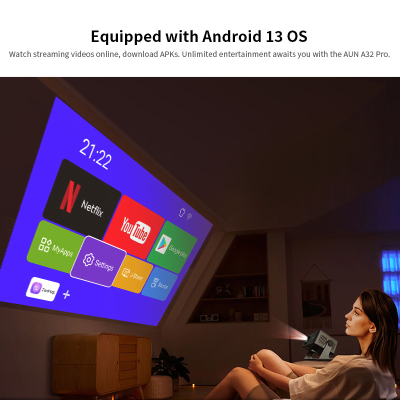 Ain a32 pro android 13 projeto - Home Cinema Mini avaliação e preço