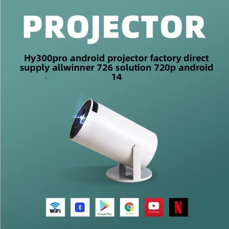 Projetor Portátil 4K HD HY300P - Home Cinema Portable avaliação e preço