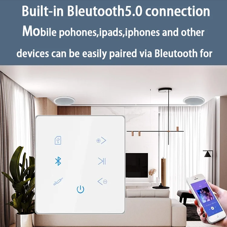 Amplificador de parede bluetoo - Home Cinema Mini avaliação e preço