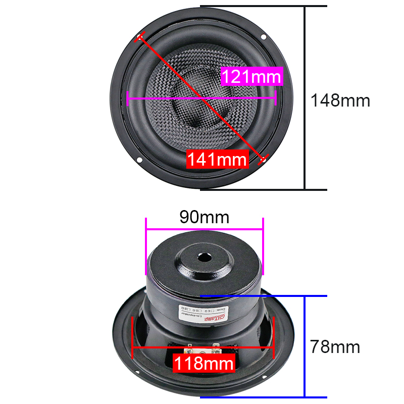 Ghxamp 5.25 polegadas 148mm su - Home Cinema Audio System avaliação e preço