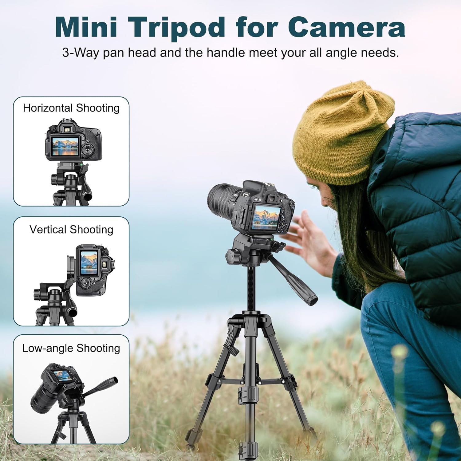 Mini tripé para câmera, tripé  - Home Cinema Portable avaliação e preço