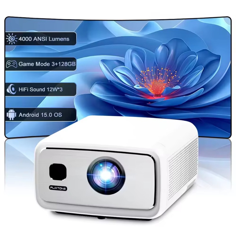 Projetor D10S 4K com Chip V660 - Home Cinema Mini avaliação e preço