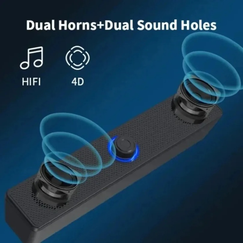Soundbar Bluetooth Sem Fio e c - Home Cinema Audio System avaliação e preço