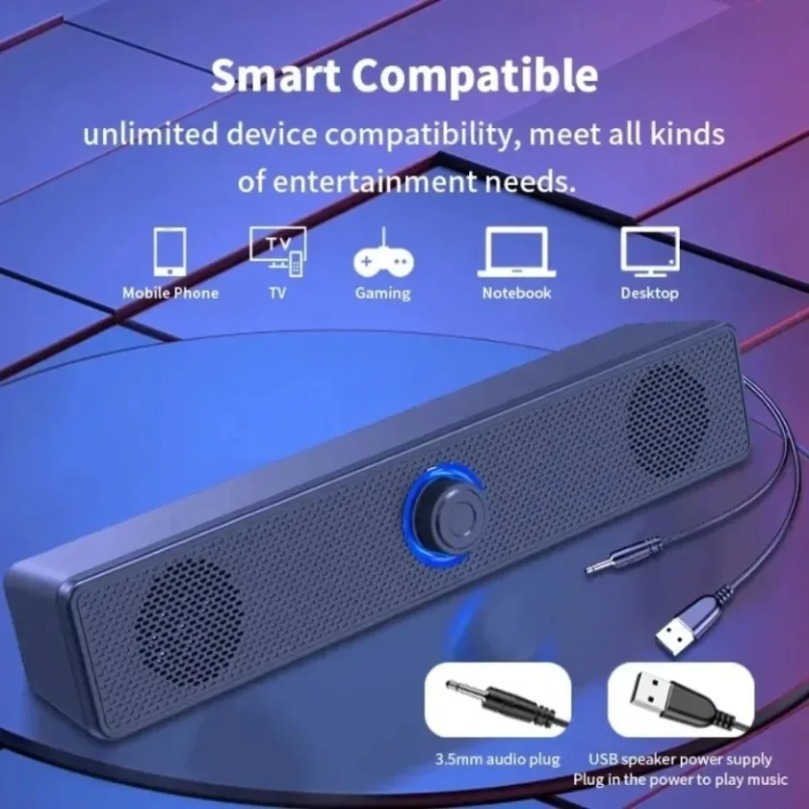 Soundbar Bluetooth Sem Fio e c - Home Cinema Audio System avaliação e preço