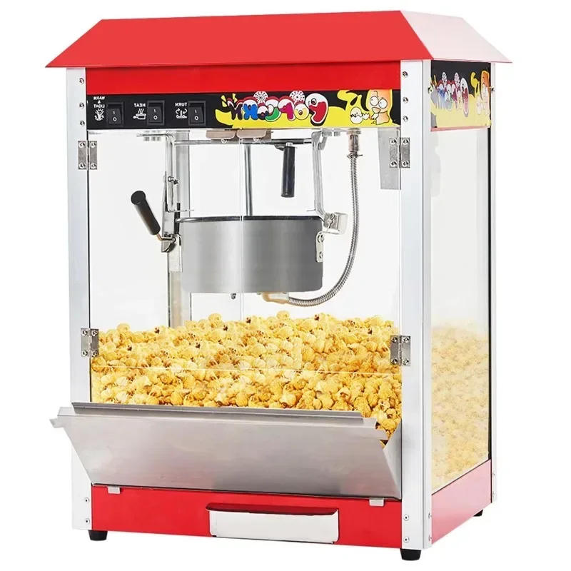 Máquina de pipoca móvel de aço - Popcorn Machine Home avaliação e preço