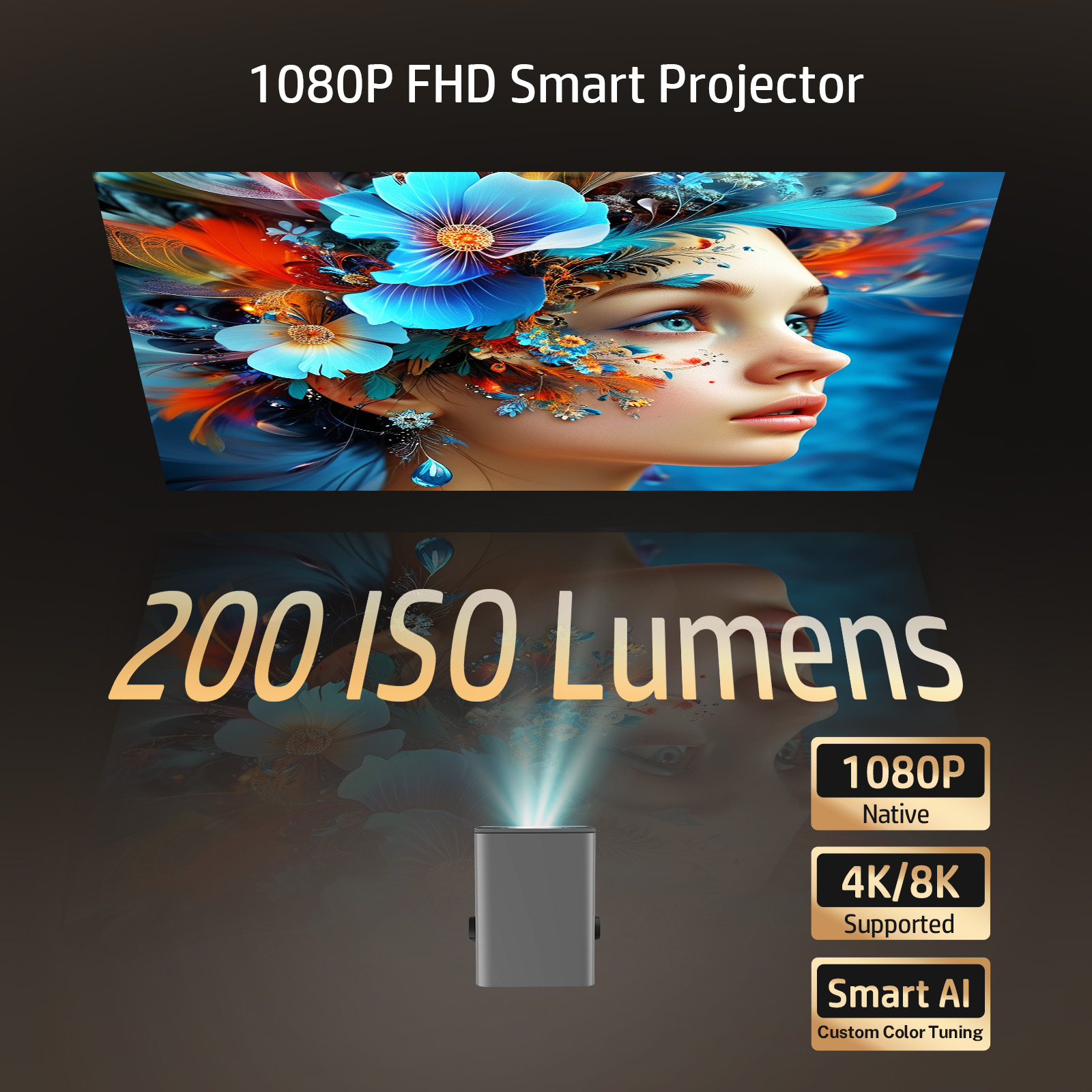 Projetor HP MC475 com Licença  - Netflix Home Cinema avaliação e preço