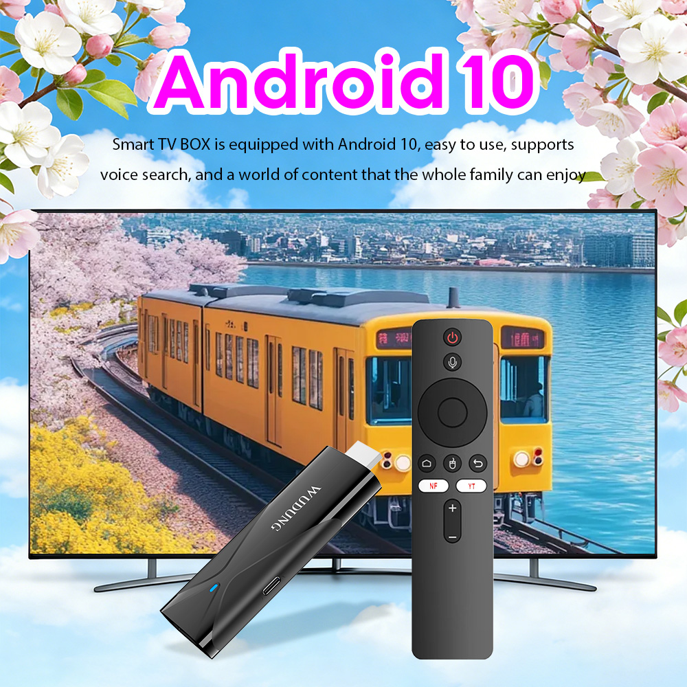 WD08 PRO TV Dongle Android 10  - Netflix Home Cinema avaliação e preço