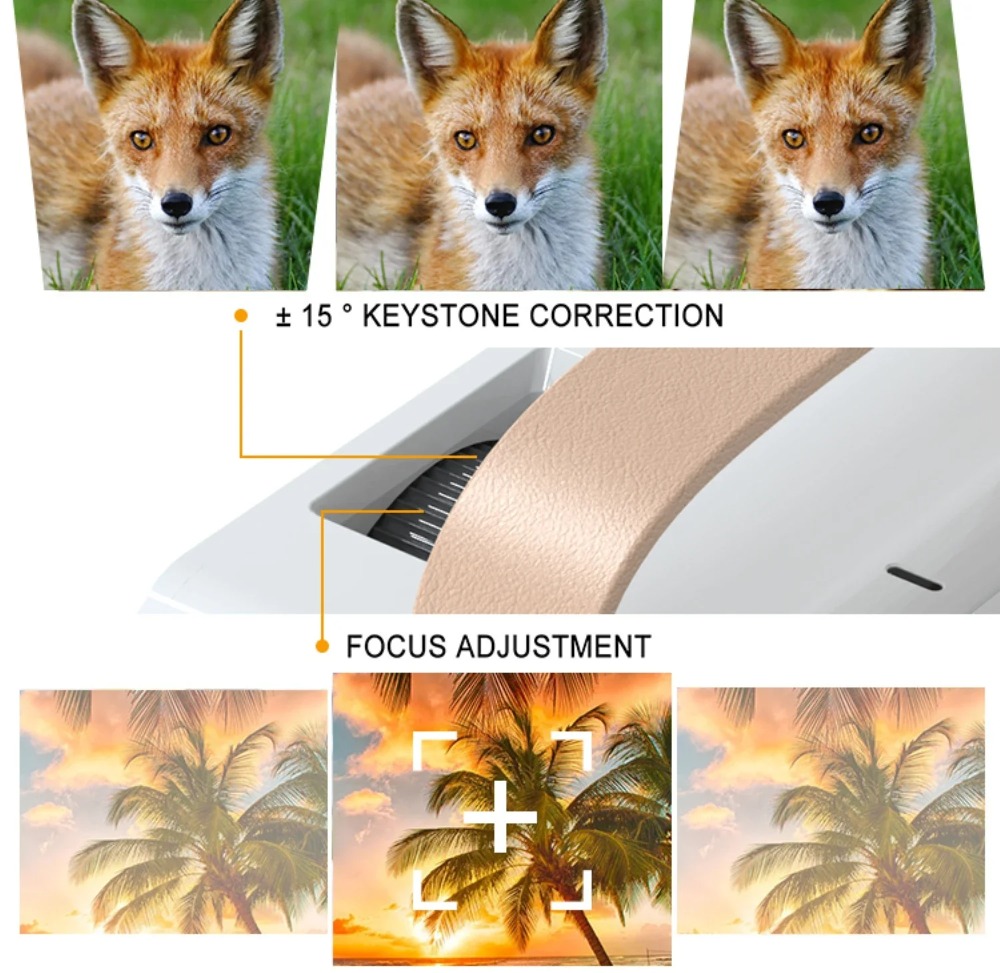 Portátil inteligente 4k projet - Home Cinema Portable avaliação e preço