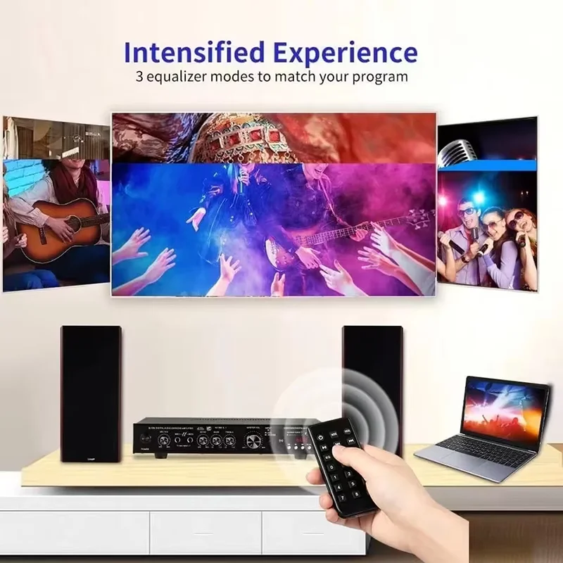 AV-369BT Bluetooth 5.1 Amplifi - Home Cinema Audio System avaliação e preço
